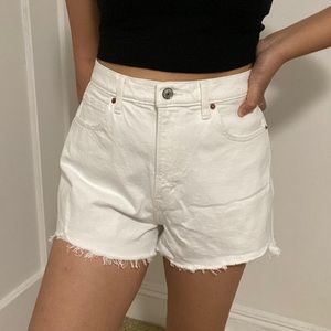 A&F ultra high rise mom short, curve love